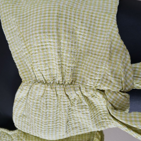 ZARA Gingham crop top - Picture 7 of 12